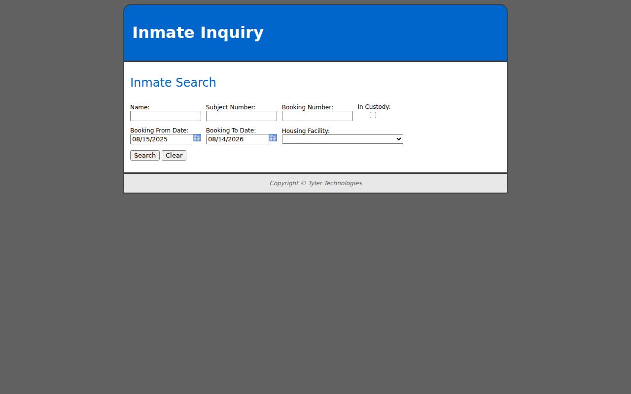 Birmingham neighbors Jefferson County inmate inquiry limits